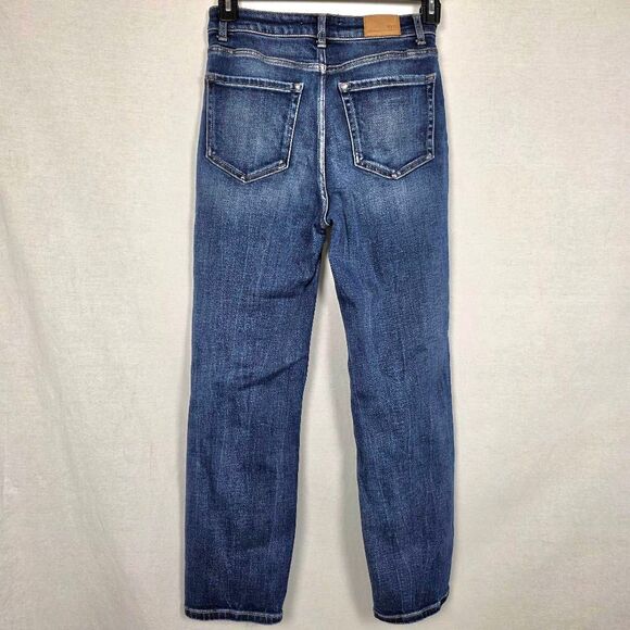 BKE Billie High Rise Cropped Straight Jeans 28x28 - Picture 5 of 9